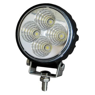Durite 4 Led 10/30 Volt Round Work Lamp