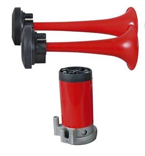 Durite Twin Tone Air Horns with a 24V Compact Air Compressor