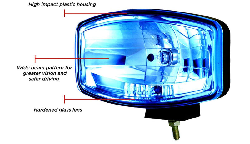 Boreman Solas1600 (Jumbo Style) Lamp Blue Lens