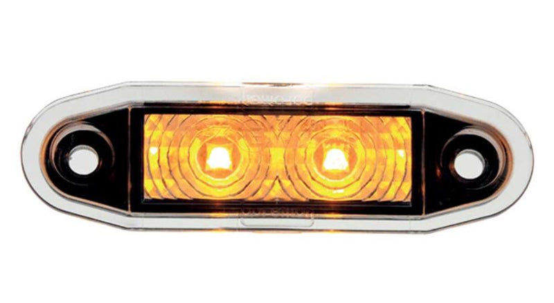 Boreman Easy Fit Flush Fit Marker Lamp RED CLEAR AMBER