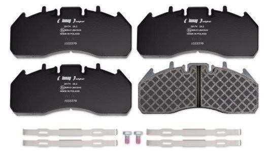 Lumag Brake Pad Set : 29174