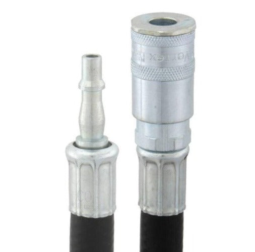 3/8" 10m Air Hose with Vertex Coupling & Standard Adaptor