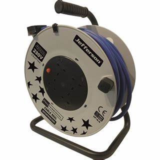 Jefferson 40M Professional Cable Reel 230V