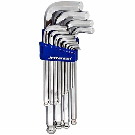 Jefferson 13 Piece Jumbo Hex Key Set