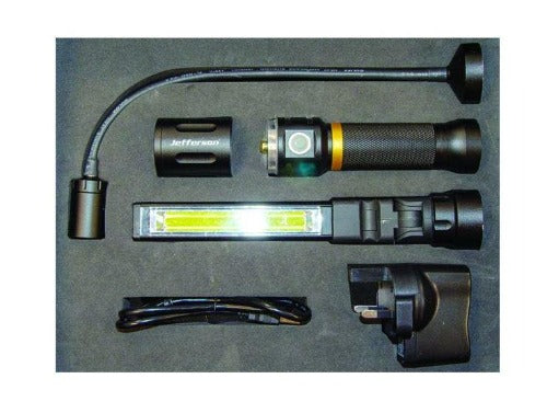 Jefferson LED Lamp & Torch Kit 3in1 Rechargeable
