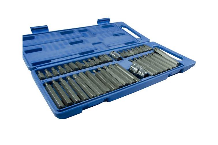 Jefferson 40 Piece 40 Piece 3/8" & 1/2" Sq Drive Power Bit Set