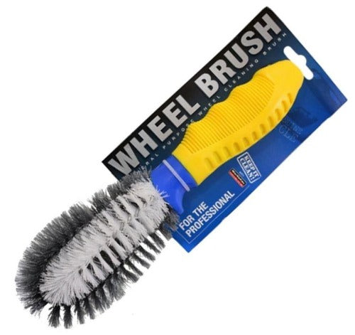 Stiff Bristle Alloy Wheel Brush