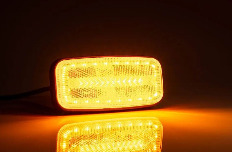 LED FT-080LED Amber Marker Lamp With Indicator Built In