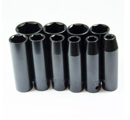 10 Piece 1/2" Deep Impact Socket Set