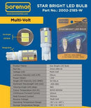 Star Bright LED Bulb Part No.: 2002-2185-W